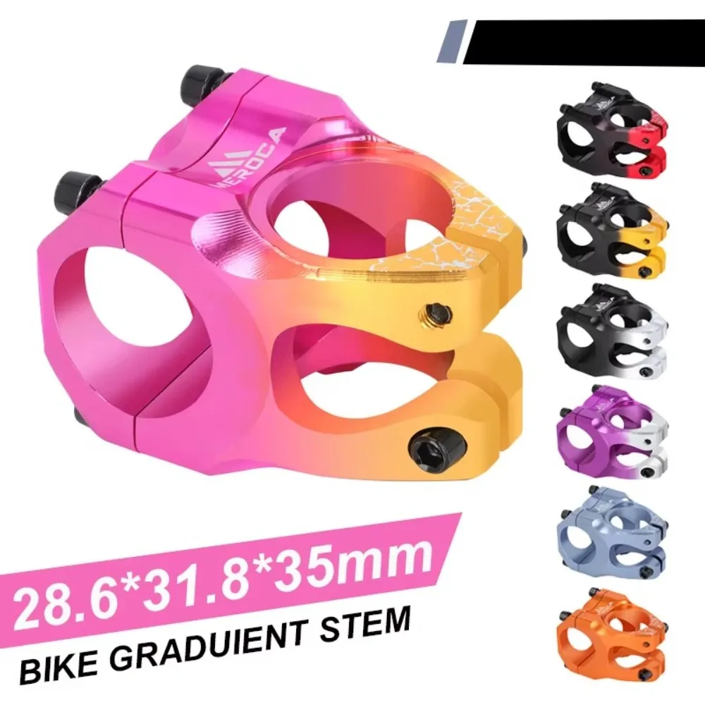 MEROCA Bicycle Handlebar Stem High-Strength Adjustable Mountain Bike Stem 35mm Aluminum Alloy Bicycle Stem
MEROCA Bicycle Handlebar Stem High-Strength Adjustable Mountain Bike Stem 35mm Aluminum Alloy Bicycle Stem