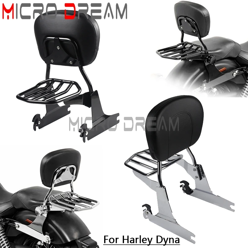 Motorcycle Accessories Passenger Sissy Bar Backrest Pad Luggage Rack For FXD Low Ride Sport Wide Glide Cafe Racer 2002-2005
Motorcycle Accessories Passenger Sissy Bar Backrest Pad Luggage Rack For FXD Low Ride Sport Wide Glide Cafe Racer 2002-2005
