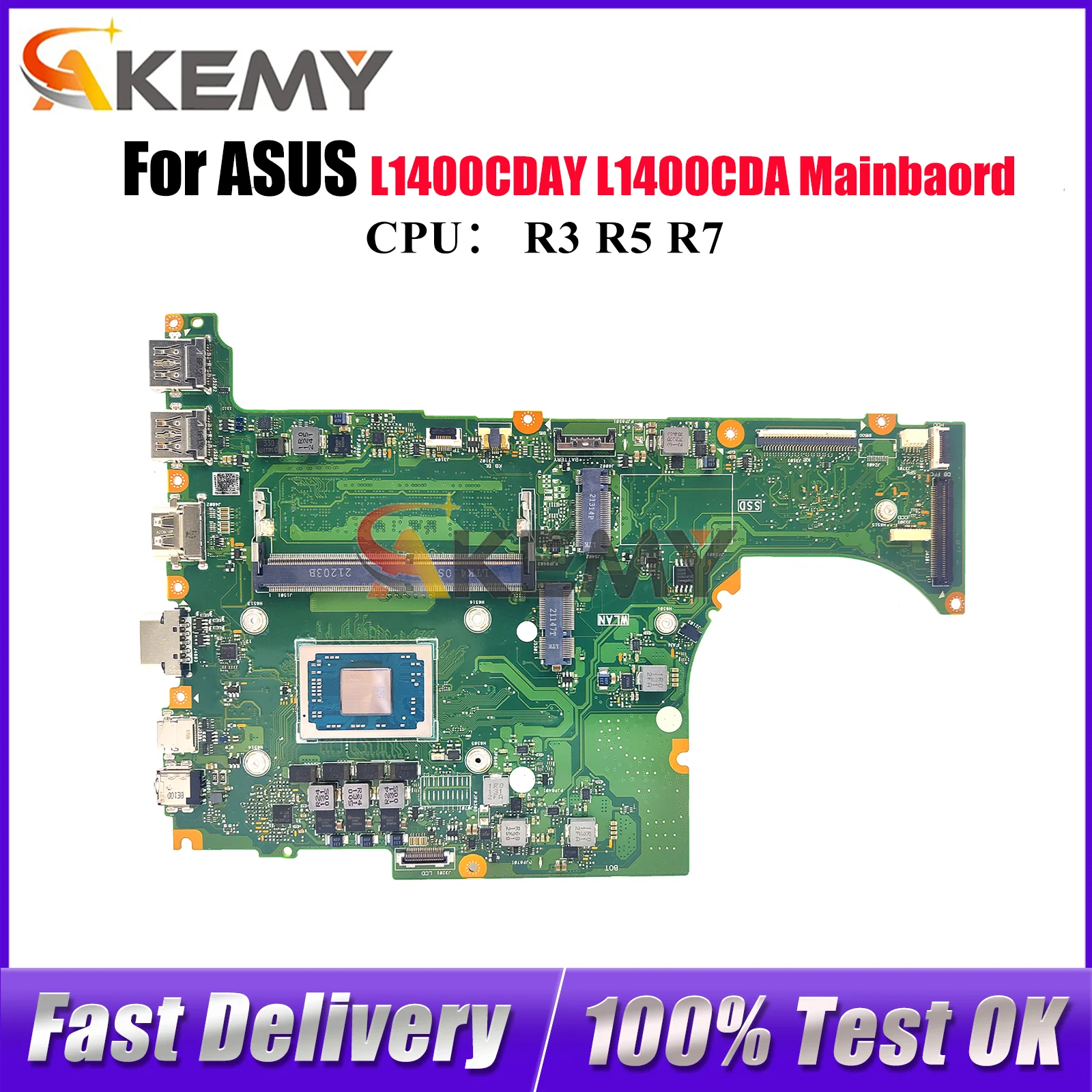 L1400CDA Материнская плата для ноутбука ASUS VivoBook L1400C L1400CDAY Материнская плата для ноутбука с процессором R3 R5 R7 100% тестирование ОК быстрая доставка
L1400CDA Материнская плата для ноутбука ASUS VivoBook L1400C L1400CDAY Материнская плата для ноутбука с процессором R3 R5 R7 100% тестирование ОК быстрая доставка