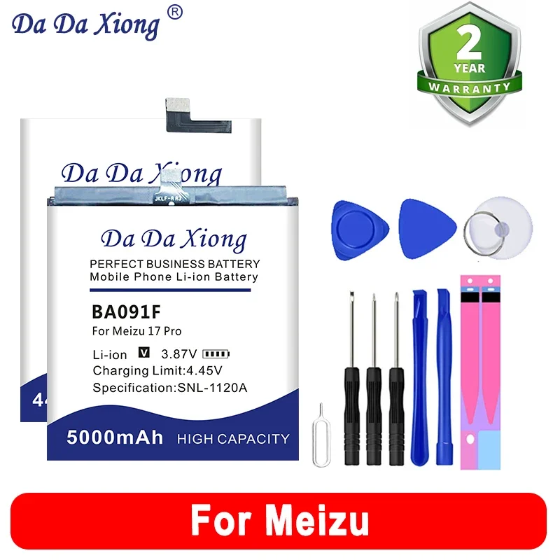 DaDaXiong BA816 BT41 BA091F Аккумулятор высшего качества для Meizu M816H MX4 M8 V8 17 Pro Lite + бесплатные инструменты
DaDaXiong BA816 BT41 BA091F Аккумулятор высшего качества для Meizu M816H MX4 M8 V8 17 Pro Lite + бесплатные инструменты