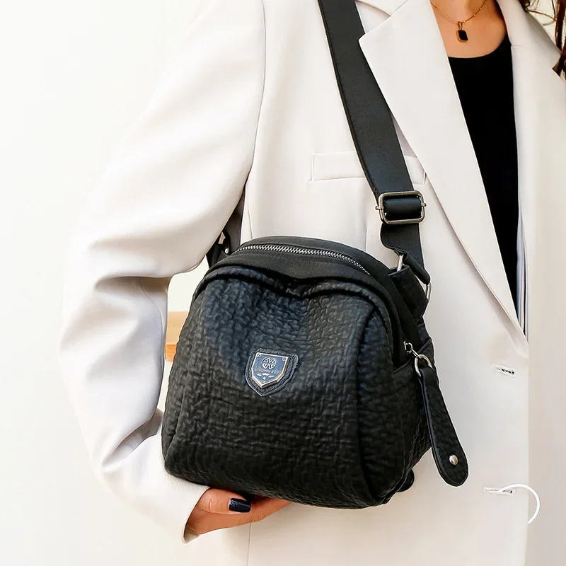 Women's Crossbody Bag Soft Leather Shell-shaped Shoulder Purse, Fashion Slim Minimalist Handbag with Adjustable Strap&Card Slots
Women's Crossbody Bag Soft Leather Shell-shaped Shoulder Purse, Fashion Slim Minimalist Handbag with Adjustable Strap&Card Slots
