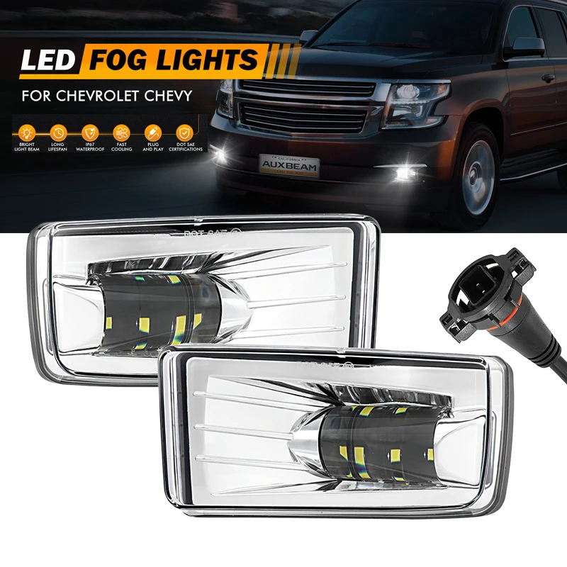 1 Pair Car LED Fog Light for Chevrolet Silverado 08-14/Avalanche 07-11 /Suburban 07-14/ Tahoe 07-14/GMC Sierra/Yukon w/Off-Road
1 Pair Car LED Fog Light for Chevrolet Silverado 08-14/Avalanche 07-11 /Suburban 07-14/ Tahoe 07-14/GMC Sierra/Yukon w/Off-Road