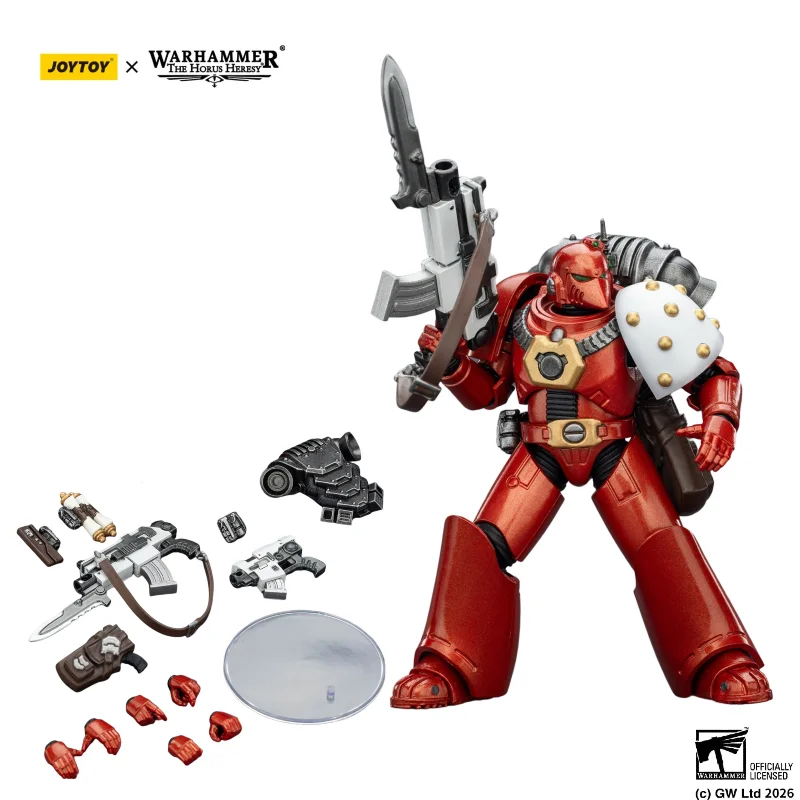 In Stock JOYTOY Warhammer 30K The Horus Heresy Thousand Sons MKVI Tactical Legionary 1/12 Scale Sci-Fi Collectible Action Figure
In Stock JOYTOY Warhammer 30K The Horus Heresy Thousand Sons MKVI Tactical Legionary 1/12 Scale Sci-Fi Collectible Action Figure