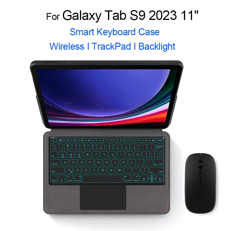 Magic Touchpad Keyboard For Samsung Galaxy Tab S9 2023 11 Inch SM-X710 X716B Portuguese Spanish French Smart Keyboard Stand Case
Magic Touchpad Keyboard For Samsung Galaxy Tab S9 2023 11 Inch SM-X710 X716B Portuguese Spanish French Smart Keyboard Stand Case