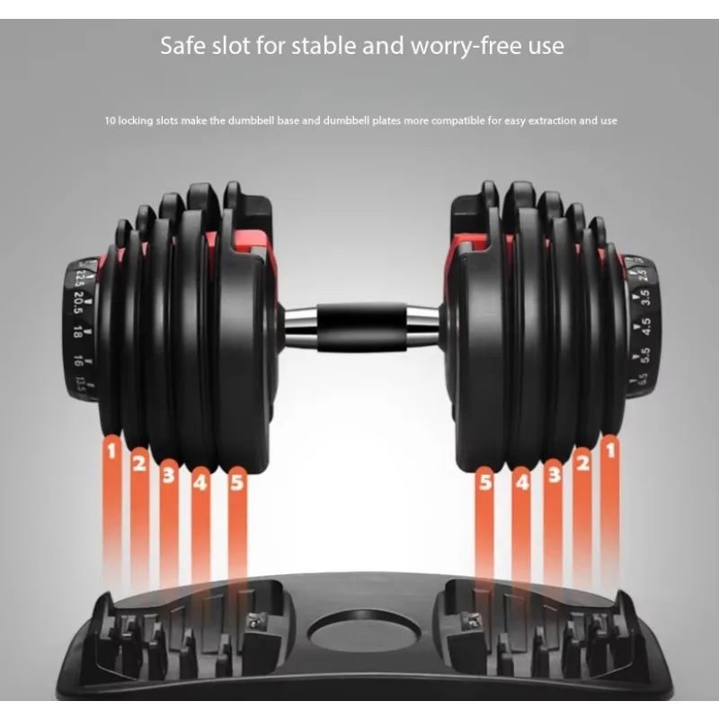 24kg Multiweight Adjustable Dumbbell Anti-slip Nylon Handle Home Workout Equipment
24kg Multiweight Adjustable Dumbbell Anti-slip Nylon Handle Home Workout Equipment