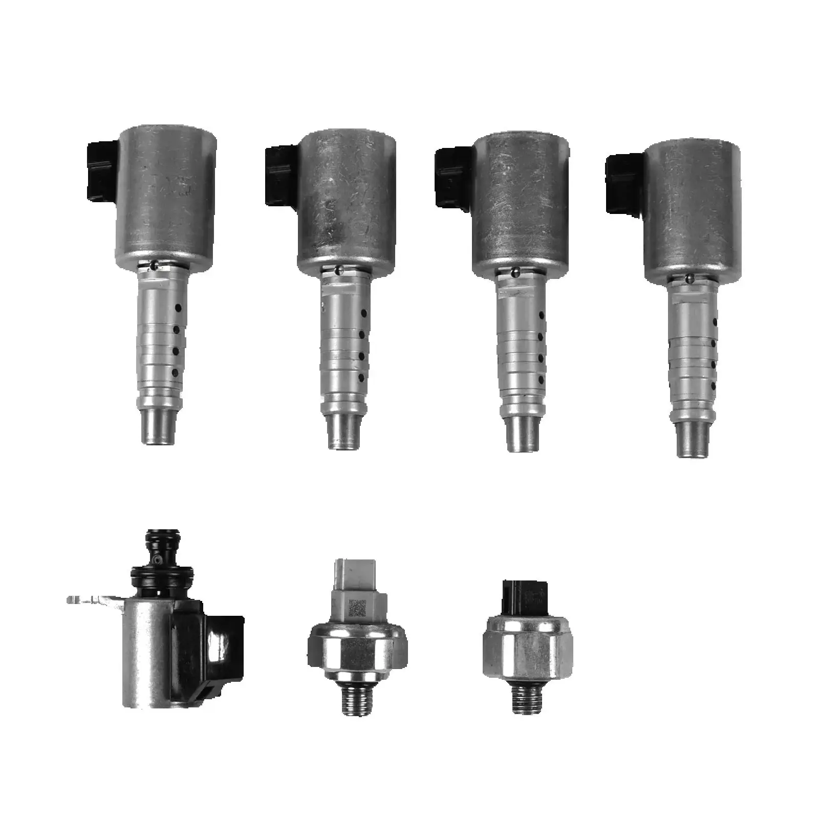 7 шт. JF017E RE0F10D JF016E Комплект соленоидов CVT для Nissan для Mitsubishi с датчиком давления 2009-2020
7 шт. JF017E RE0F10D JF016E Комплект соленоидов CVT для Nissan для Mitsubishi с датчиком давления 2009-2020