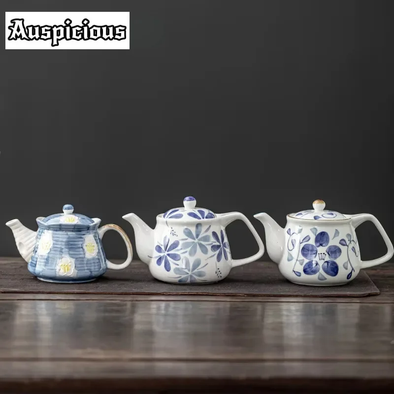 Beauty Jiutian Fired Ceramic Teapot Hand-painted Peony Tea Pot Japanese Restaurant Water Kettle Household Tea Brewing Teaware
Beauty Jiutian Fired Ceramic Teapot Hand-painted Peony Tea Pot Japanese Restaurant Water Kettle Household Tea Brewing Teaware