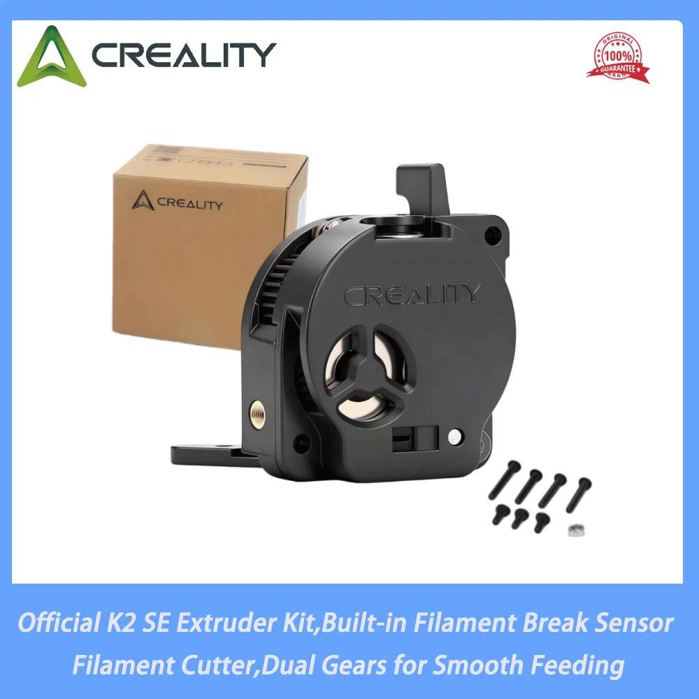 Creality Official K2 SE Extruder Kit,Built-in Filament Break Sensor and Filament Cutter,Dual Gears for Smooth Feeding
Creality Official K2 SE Extruder Kit,Built-in Filament Break Sensor and Filament Cutter,Dual Gears for Smooth Feeding