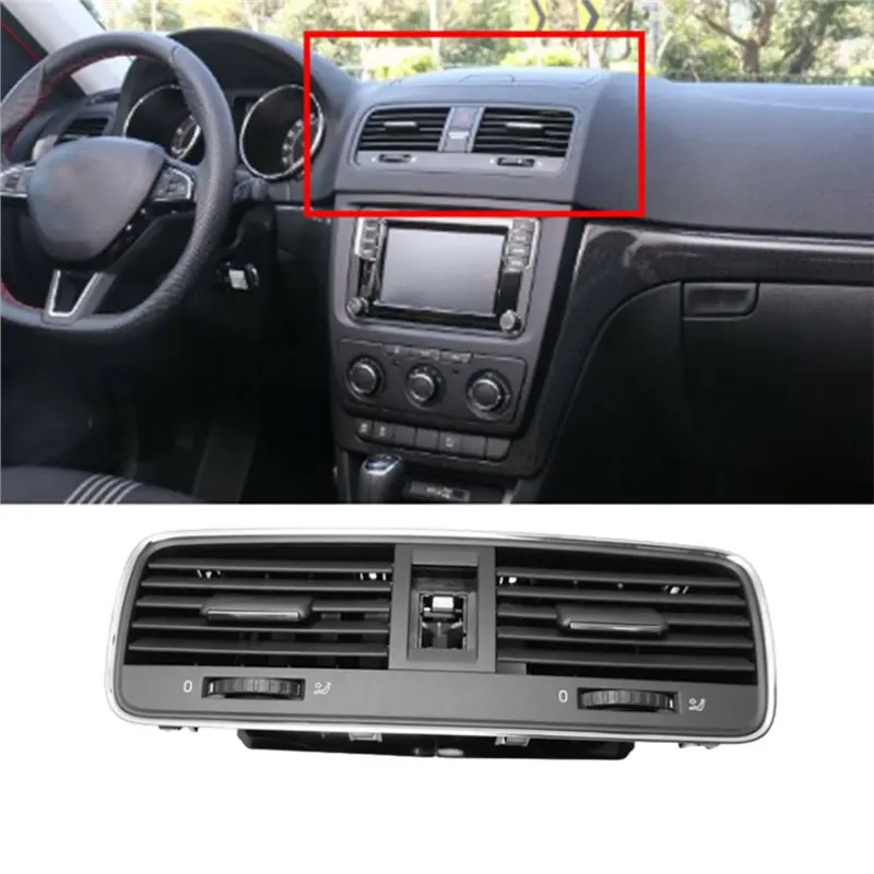 A58X-For Skoda Yeti 2014-2017 Dashboard Air Conditioning Outlet Assembly A/C Vent Grille Panel Car Interior Accessories
A58X-For Skoda Yeti 2014-2017 Dashboard Air Conditioning Outlet Assembly A/C Vent Grille Panel Car Interior Accessories