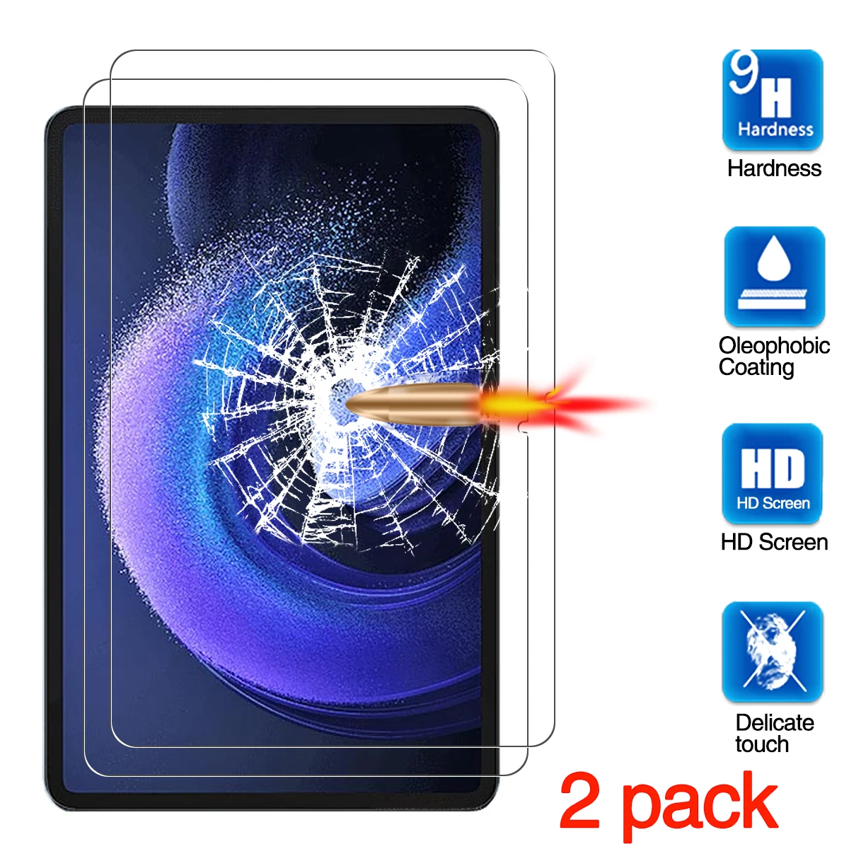 2 шт. Защитная пленка для экрана Xiaomi Pad 6 (11,0 дюйма) 2023 чувствительное к касанию Закаленное стекло Защитная пленка
2 шт. Защитная пленка для экрана Xiaomi Pad 6 (11,0 дюйма) 2023 чувствительное к касанию Закаленное стекло Защитная пленка