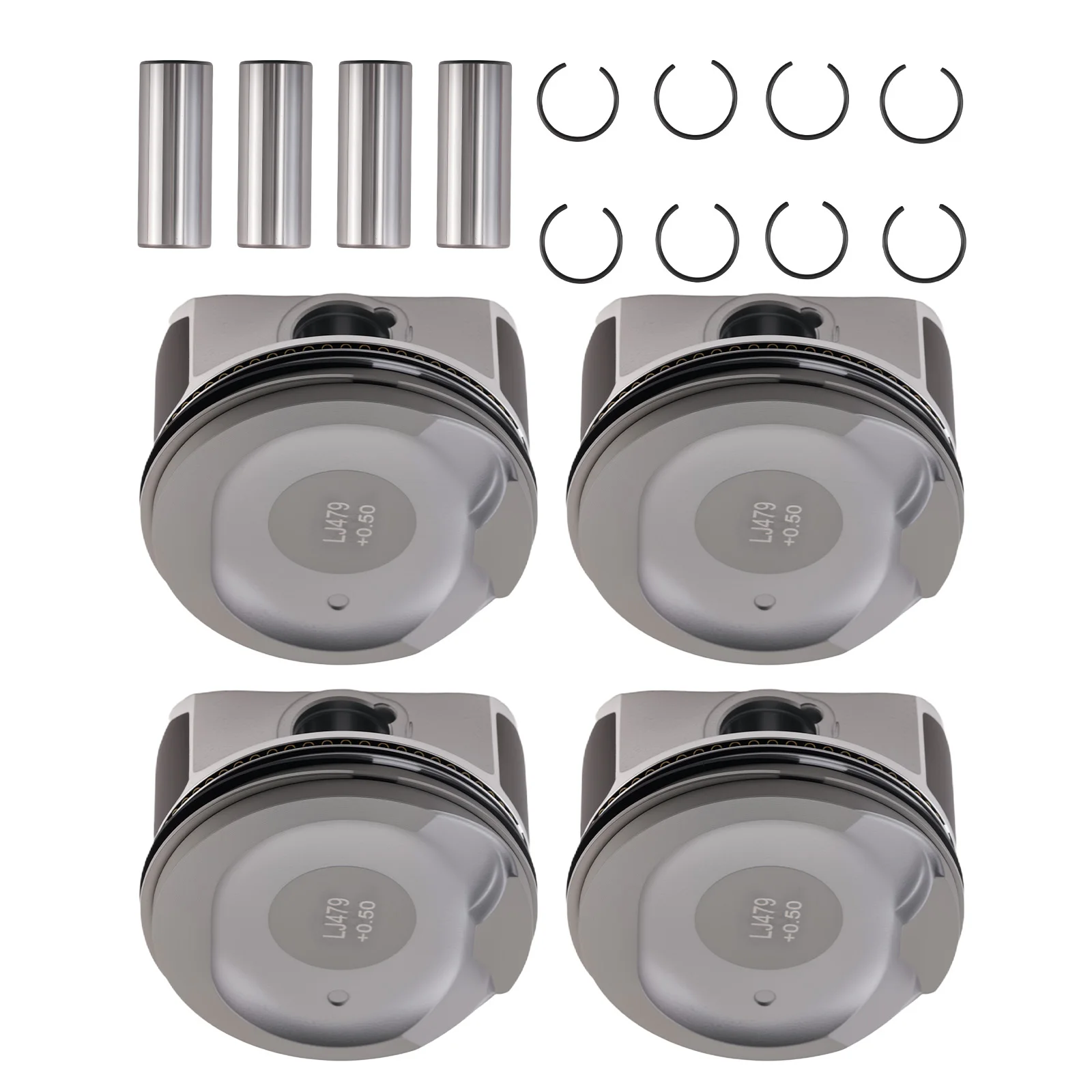 Oversize Pistons & Rings for Toyota Corolla Matrix 1.8L DOHC 1ZZFE 13101-0D040
Oversize Pistons & Rings for Toyota Corolla Matrix 1.8L DOHC 1ZZFE 13101-0D040