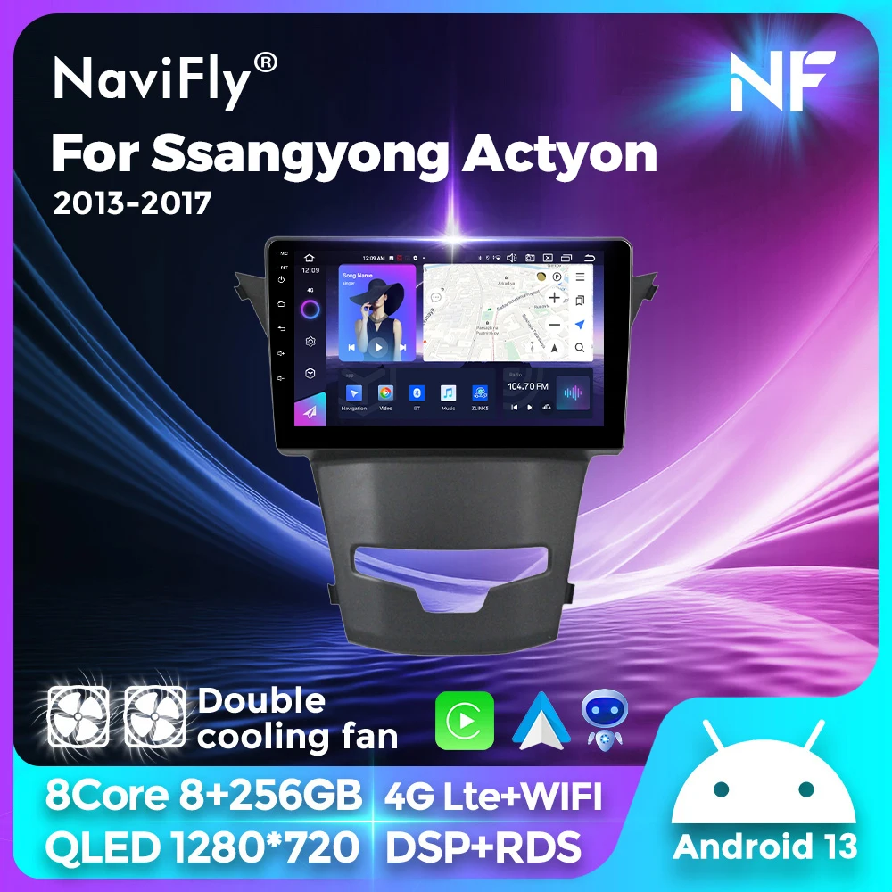 4G LTE Car Radio 2 Din Android Auto Wireless Carplay For Ssangyong Korando 3 Actyon 2 2013-2017 Video Player GPS Stereo DSP BT
4G LTE Car Radio 2 Din Android Auto Wireless Carplay For Ssangyong Korando 3 Actyon 2 2013-2017 Video Player GPS Stereo DSP BT