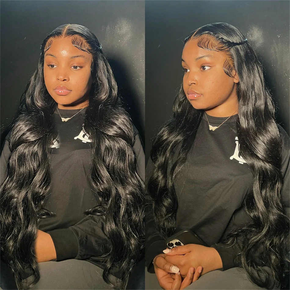 40 Inch Body Wave 360 Full HD Lace Frontal Wigs Preplucked Brazilian Human Hair 220 Density 13x6 Lace Front Human Hair Wig
40 Inch Body Wave 360 Full HD Lace Frontal Wigs Preplucked Brazilian Human Hair 220 Density 13x6 Lace Front Human Hair Wig