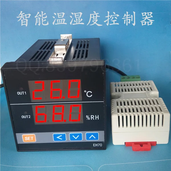 Temperature humidity controller Constant temperature and humidity control Temperature and humidity meter High precision sensor
Temperature humidity controller Constant temperature and humidity control Temperature and humidity meter High precision sensor