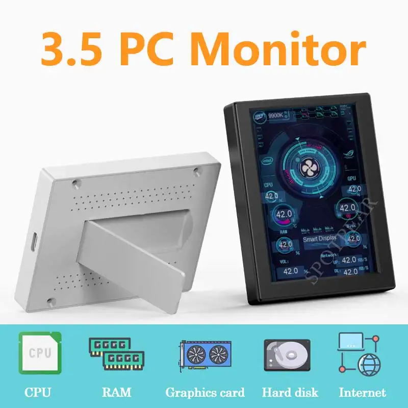 3.5 inch LCD Computer PC CPU GPU RAM IPS MonitorDisplay Screen USB Type C Secondary Screen
3.5 inch LCD Computer PC CPU GPU RAM IPS MonitorDisplay Screen USB Type C Secondary Screen