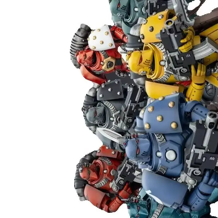 【JOYTOY】Warhammer 40K 1/18 Anime Figure Ultramarines Ultramarines Imperial Fist Blood Angels Alpha Legion 7PCS H122mm
【JOYTOY】Warhammer 40K 1/18 Anime Figure Ultramarines Ultramarines Imperial Fist Blood Angels Alpha Legion 7PCS H122mm