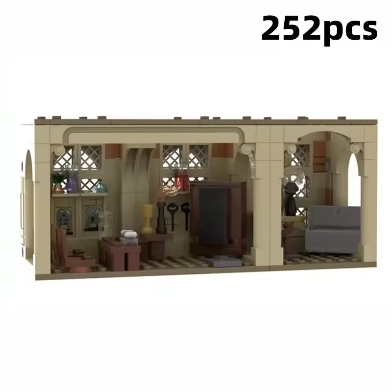 MOC Classic British Boarding School Building Blocks Gothic Castle Modular Dormitory Library Diorama Adult Desk Decor
MOC Classic British Boarding School Building Blocks Gothic Castle Modular Dormitory Library Diorama Adult Desk Decor
