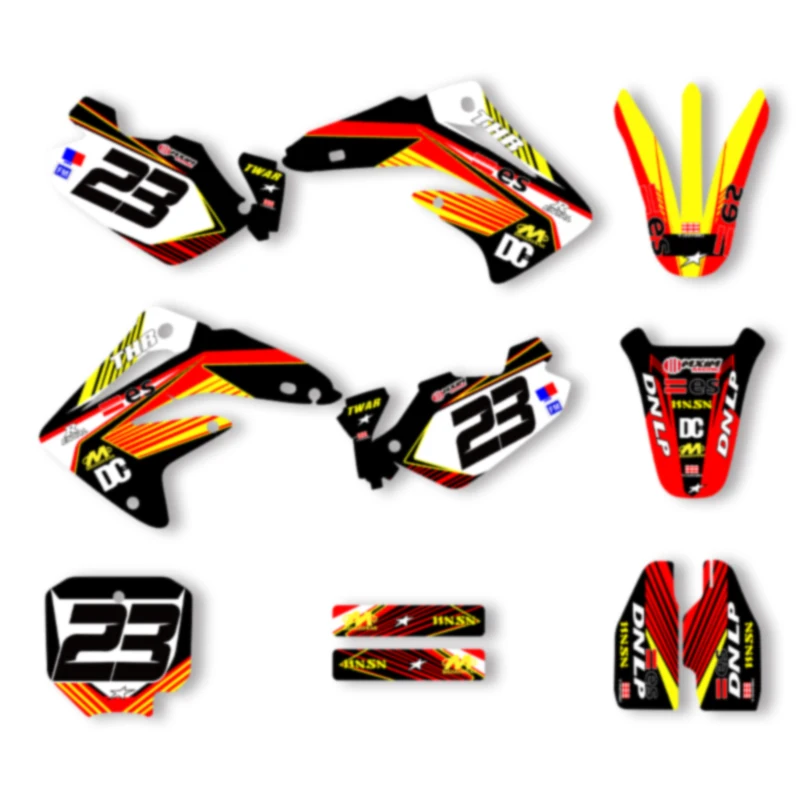 DSMTECH Custom Graphics Background Decals Stickers Kits For HONDA CR85 2003 2004 2005 2006 2007 2008 2009-2012 002
DSMTECH Custom Graphics Background Decals Stickers Kits For HONDA CR85 2003 2004 2005 2006 2007 2008 2009-2012 002