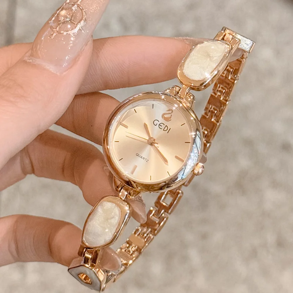 Fashion temperament minimalist luxury irregular bracelet with quartz women's watch for women‘s girl party gift jewlry wholesale
Fashion temperament minimalist luxury irregular bracelet with quartz women's watch for women‘s girl party gift jewlry wholesale