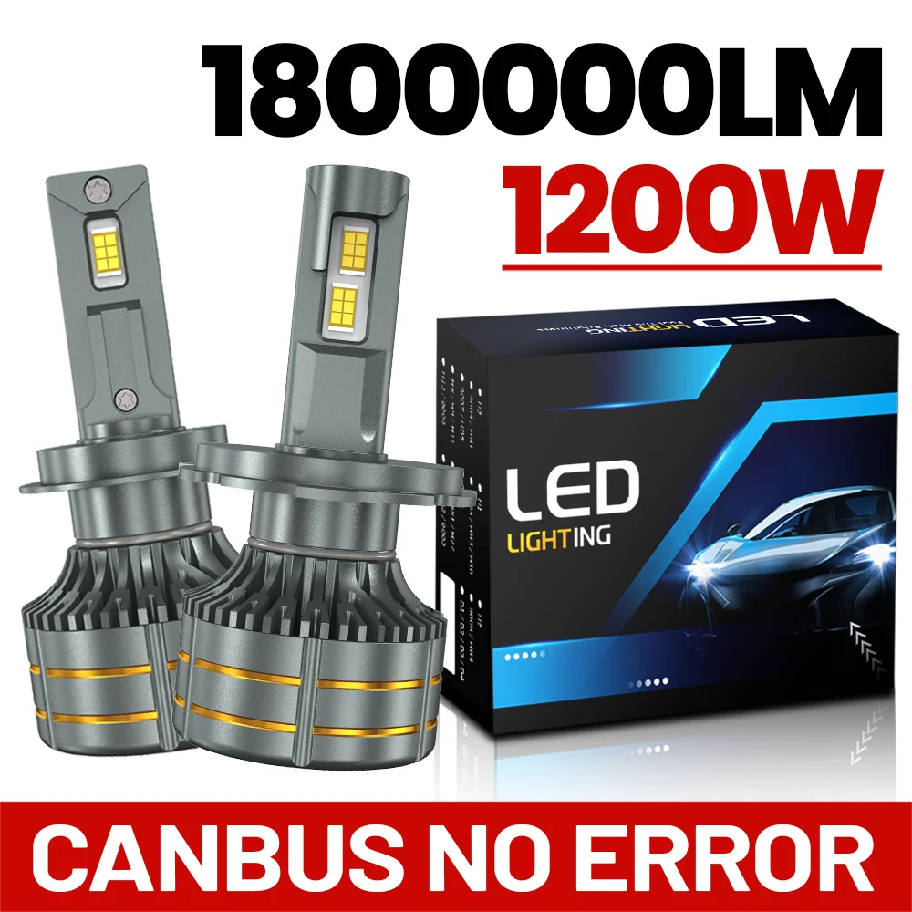 H4 H7 H11 LED Canbus 1800000LM 1200W 7580 CSP Car Headlights H1 H8 9005 9006 HB3 HB4 9012 9007 H13 H27 Auto Fog Lights 12V 6000K 
H4 H7 H11 LED Canbus 1800000LM 1200W 7580 CSP Car Headlights H1 H8 9005 9006 HB3 HB4 9012 9007 H13 H27 Auto Fog Lights 12V 6000K
