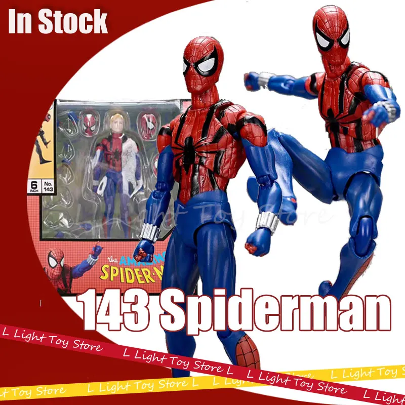 В наличии Фигурка Человека-паука Mafex 143, Бен Рейлли, комикс, версия, экшн-фигурка, идеальная игрушка «Человек-паук через вселенные», подарок для ребенка
В наличии Фигурка Человека-паука Mafex 143, Бен Рейлли, комикс, версия, экшн-фигурка, идеальная игрушка «Человек-паук через вселенные», подарок для ребенка