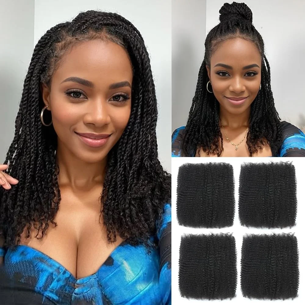 1/3/5pcs Afro Kinky Curly Bulk Human Hair For Braid Twists Curly Hair Extension Brazilian Hair for Dreadlock Extension
1/3/5pcs Afro Kinky Curly Bulk Human Hair For Braid Twists Curly Hair Extension Brazilian Hair for Dreadlock Extension