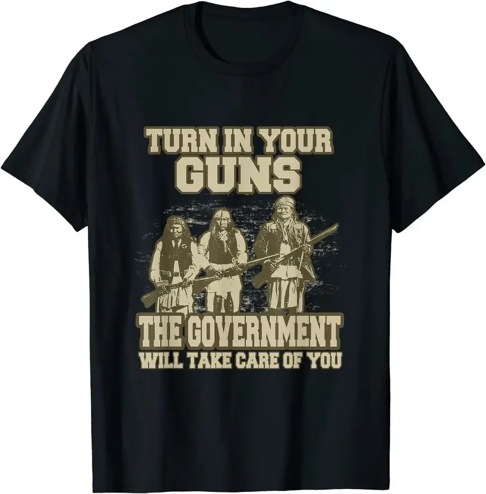 Футболка Turn In Your Guns The Government Will Take Care of You, 100% хлопок, повседневная мужская футболка с круглым вырезом и коротким рукавом, размер S-3XL
Футболка Turn In Your Guns The Government Will Take Care of You, 100% хлопок, повседневная мужская футболка с круглым вырезом и коротким рукавом, размер S-3XL