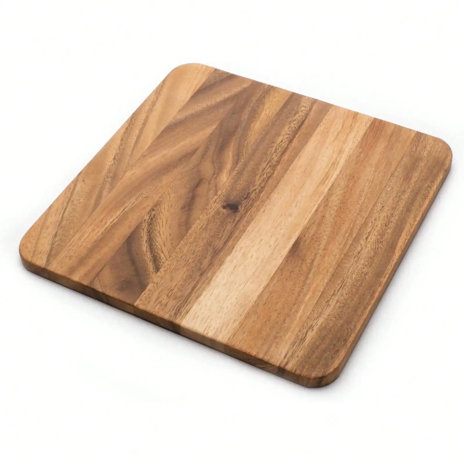 Acacia Wood Square Cutting Board, 9*9*0.5 Inch Wooden Chopping & Serving Board, Rustic Kitchen Prep Board For Cheese, Bread, Meats & Vegetables
Acacia Wood Square Cutting Board, 9*9*0.5 Inch Wooden Chopping & Serving Board, Rustic Kitchen Prep Board For Cheese, Bread, Meats & Vegetables