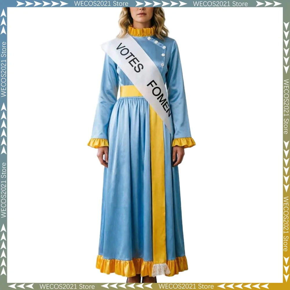 Disguise Mrs. Banks Cosplay Clothing Movie Poppins Women Costume Halloween Female Role Play Fancy Dress Up Party Outfits
Disguise Mrs. Banks Cosplay Clothing Movie Poppins Women Costume Halloween Female Role Play Fancy Dress Up Party Outfits
