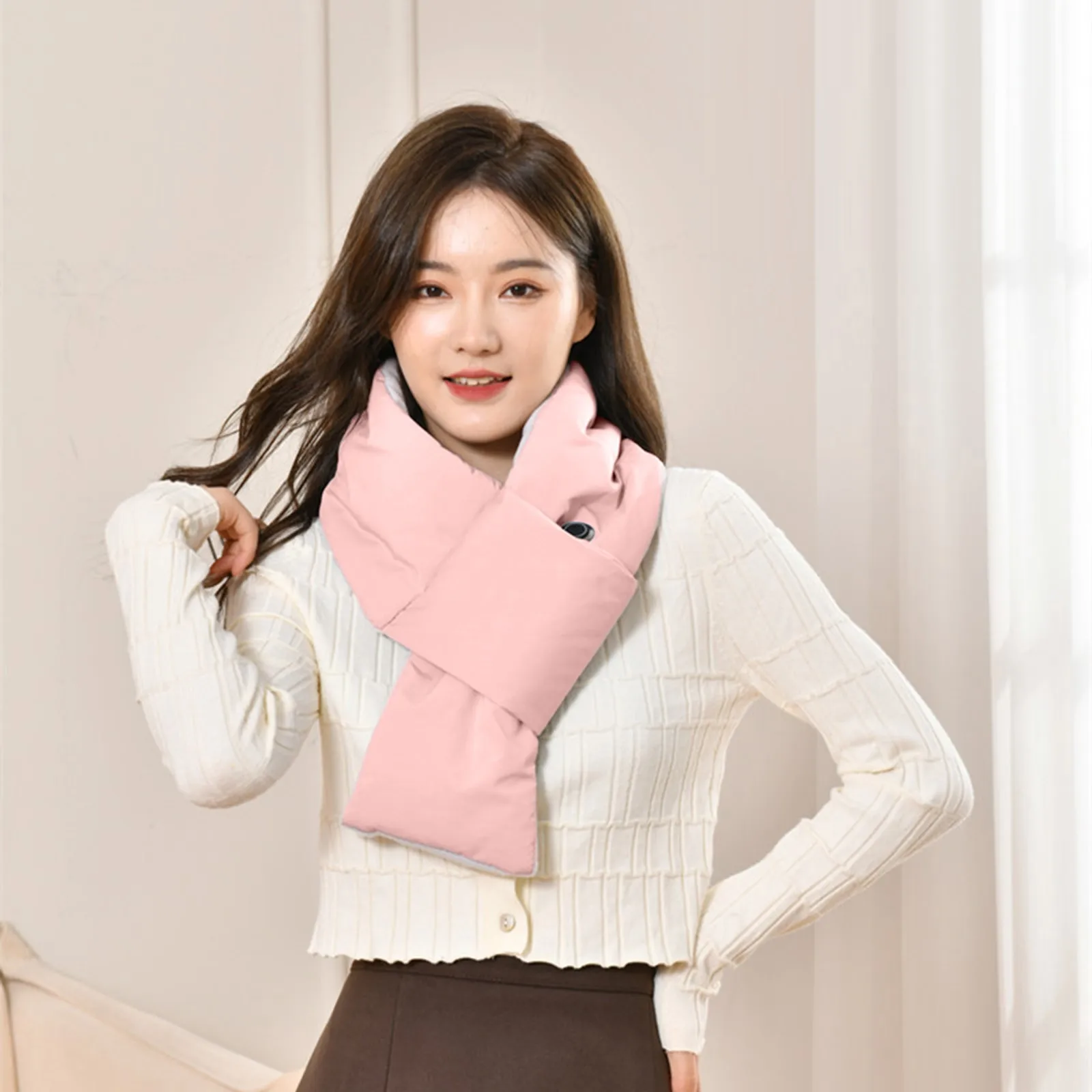 Smart Heating Scarf Warm Winter Cold Resistance Electric Heating Neck Protection Smart Usb Charging Heating Scarf Neck 4
Smart Heating Scarf Warm Winter Cold Resistance Electric Heating Neck Protection Smart Usb Charging Heating Scarf Neck 4