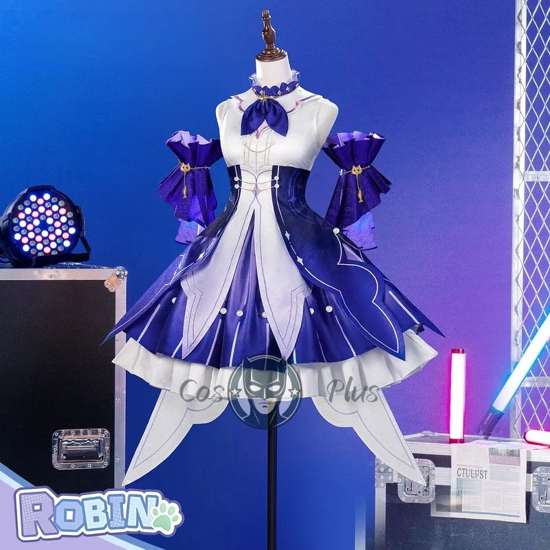 Newly Firefly Robin Cosplay costume Halloween Christmas Comic Exhibition Women Dress S-XL Game Honkai: Star Rail Robin Dress
Newly Firefly Robin Cosplay costume Halloween Christmas Comic Exhibition Women Dress S-XL Game Honkai: Star Rail Robin Dress