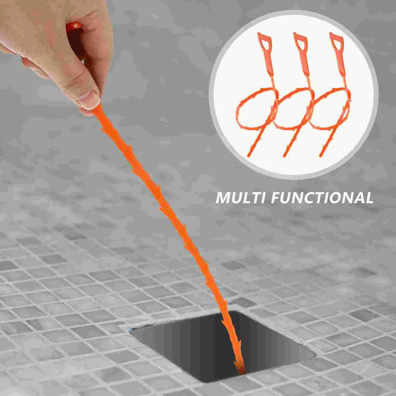 3 Pcs Drainage Unblocking Tools Sink Cleaner Clog Snake Shower Remover Toilet Abs
3 Pcs Drainage Unblocking Tools Sink Cleaner Clog Snake Shower Remover Toilet Abs