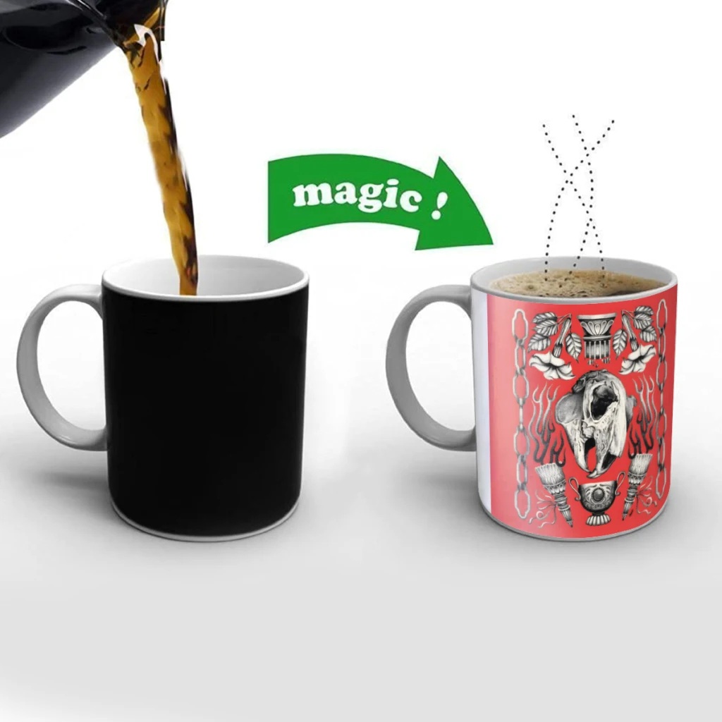 Underworld Creativity Change Color Chang mug Ceramic mug Hot Coffee Cup Breakfast Cup Mug Friend Gift
Underworld Creativity Change Color Chang mug Ceramic mug Hot Coffee Cup Breakfast Cup Mug Friend Gift