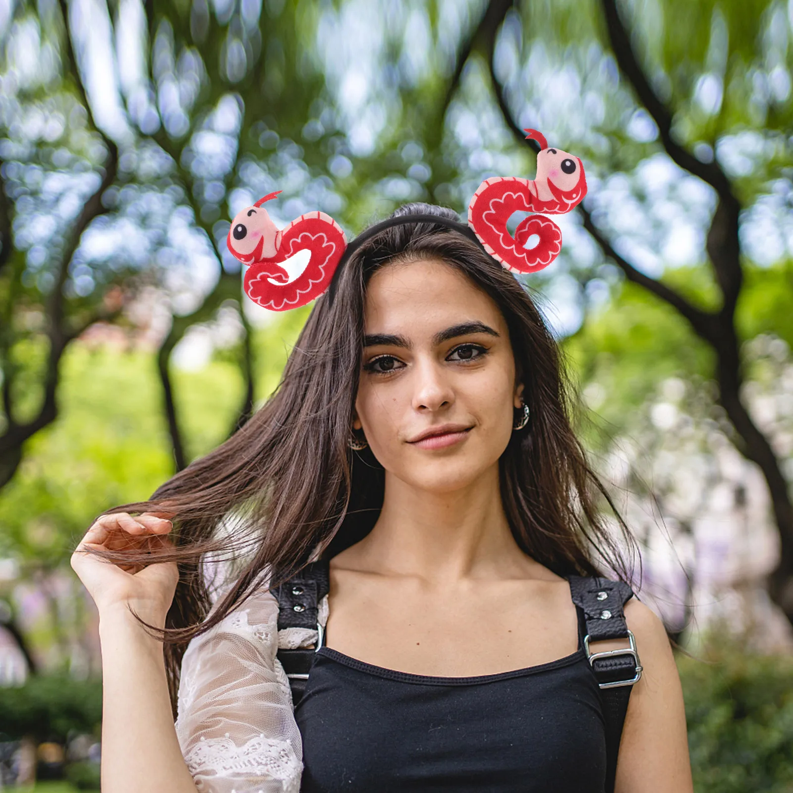 2pcs Cute Cartoon Stuffed Headband Chinese New Year Festive Lightweight Hair Accessory Zodiac Hairband For Celebrations Snake
2pcs Cute Cartoon Stuffed Headband Chinese New Year Festive Lightweight Hair Accessory Zodiac Hairband For Celebrations Snake
