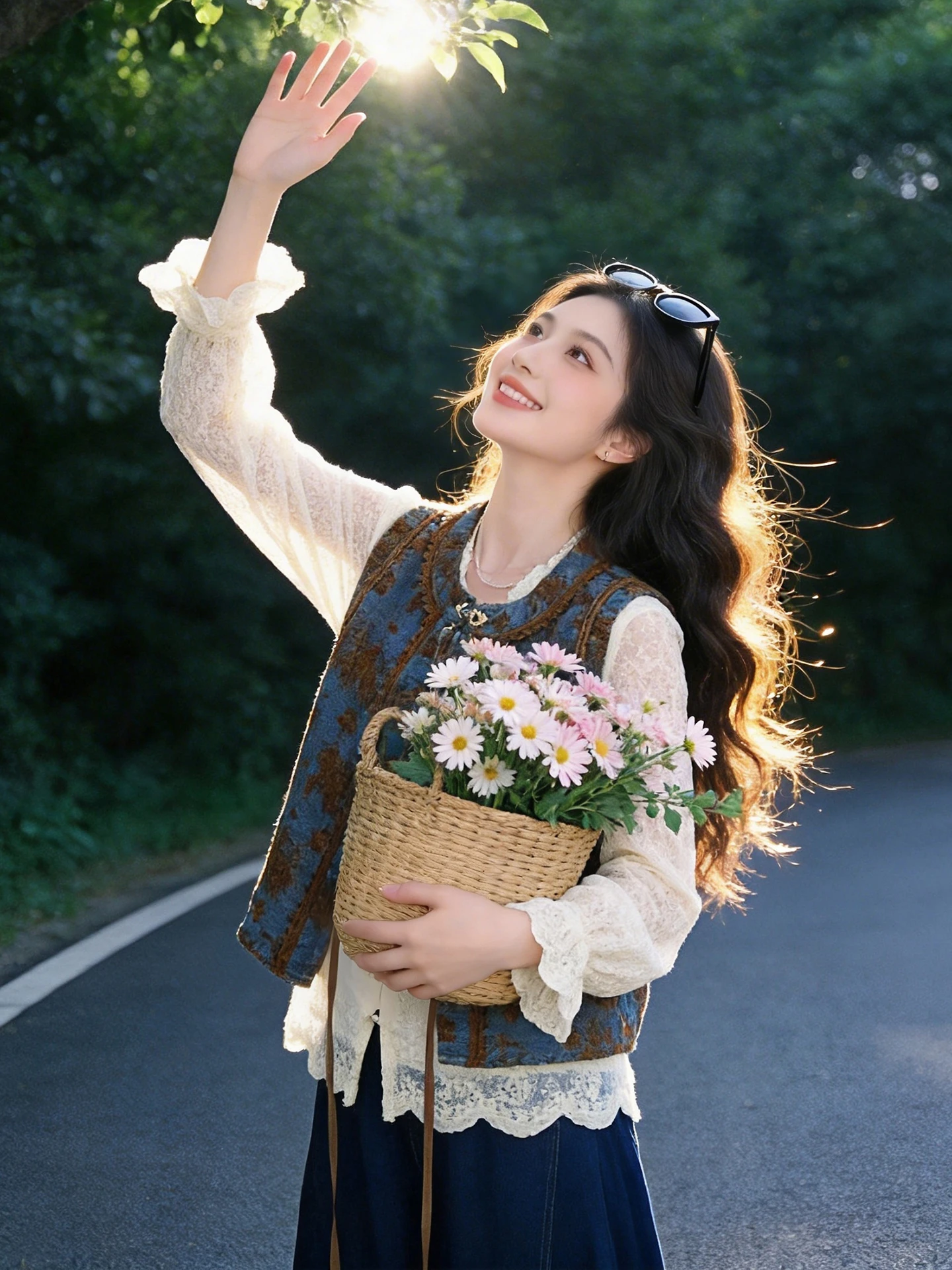 Spring Autumn Vintage Design plus Size Women's Denim Vest Shirt Pants Three Piece Set Forest System Style Casual Fashion
Spring Autumn Vintage Design plus Size Women's Denim Vest Shirt Pants Three Piece Set Forest System Style Casual Fashion