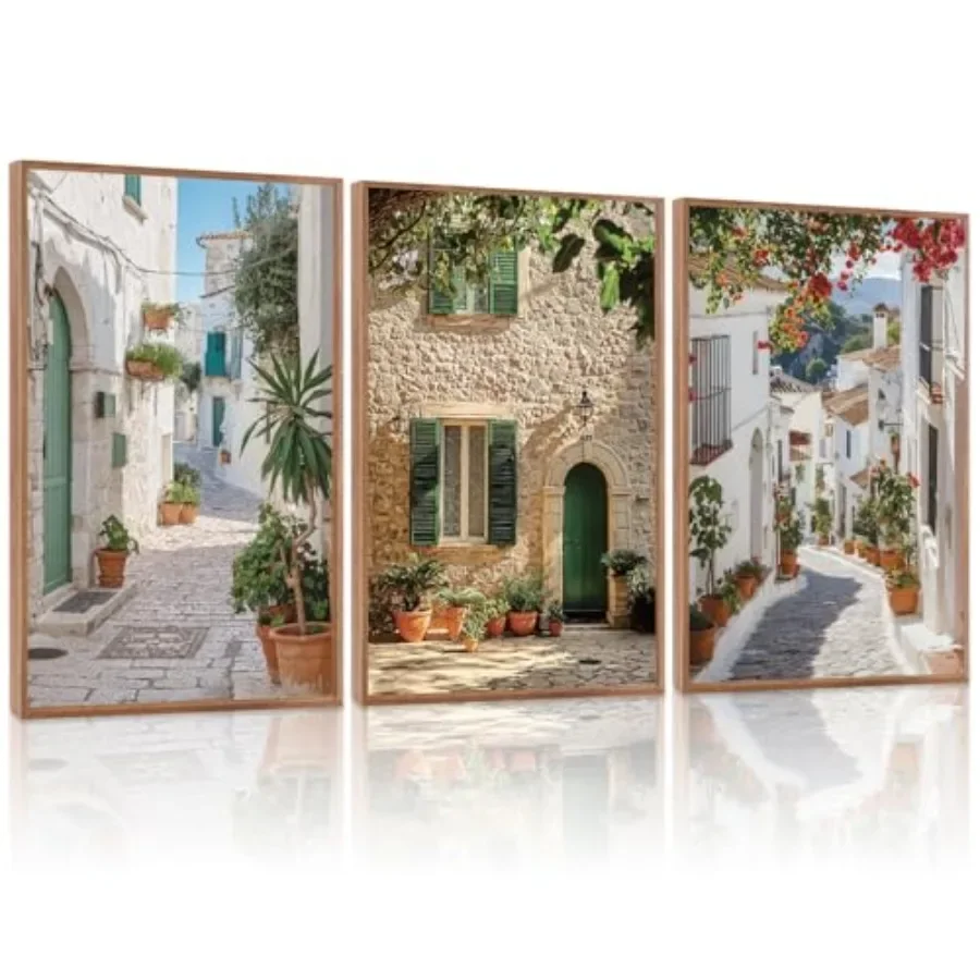 Vintage Italian countryside landscape framed wall art in beige and olive tones on canvas, ideal for living room or office decor
Vintage Italian countryside landscape framed wall art in beige and olive tones on canvas, ideal for living room or office decor