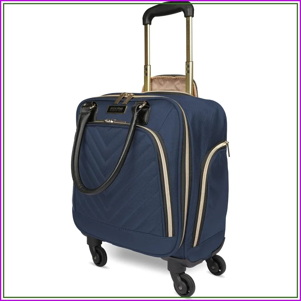 Chelsea Chevron Quilted Luggage, Navy, Underseater, 17-Inch Carry On
Chelsea Chevron Quilted Luggage, Navy, Underseater, 17-Inch Carry On
