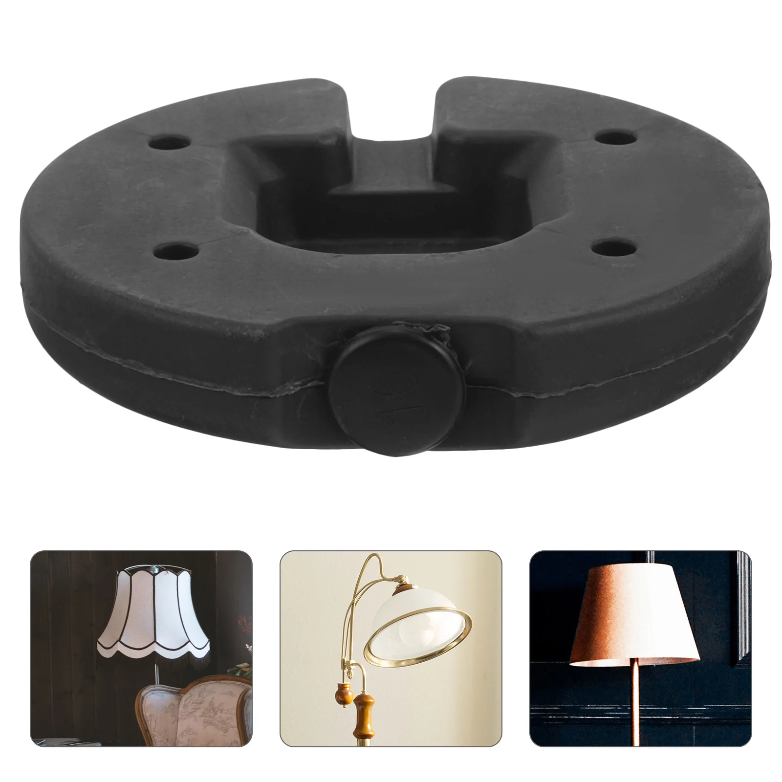 Heavy Duty 140x20 Iron Base Plate for Desk Floor Lamp Weighted Stand Stability Metal Round Decor Bedroom Office Heavy
Heavy Duty 140x20 Iron Base Plate for Desk Floor Lamp Weighted Stand Stability Metal Round Decor Bedroom Office Heavy