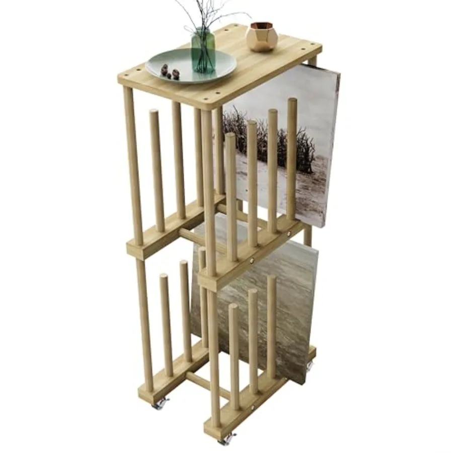 2 Tier Art Storage Rack Art Canvas Storage Art Drying Rack Canvas Boards Rack Art Storage with Caster Wheels for Drawing Board
2 Tier Art Storage Rack Art Canvas Storage Art Drying Rack Canvas Boards Rack Art Storage with Caster Wheels for Drawing Board