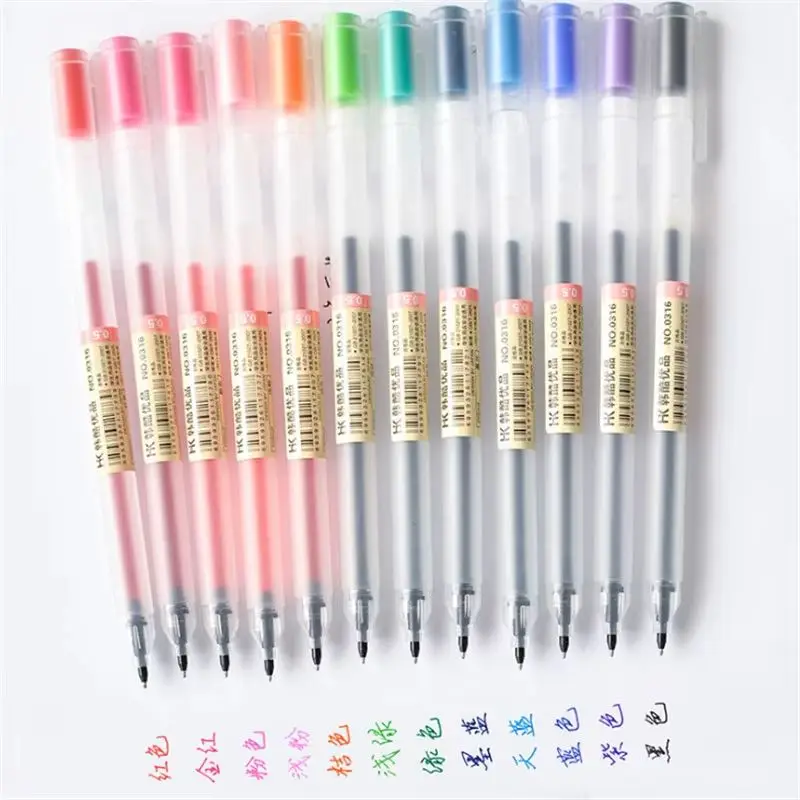 1 Set 0.5mm 12 Colors Gel Pen Art Graffiti Writing Painting Tool School Office Supply Girl Boy Student Stationery Party Gift 
1 Set 0.5mm 12 Colors Gel Pen Art Graffiti Writing Painting Tool School Office Supply Girl Boy Student Stationery Party Gift