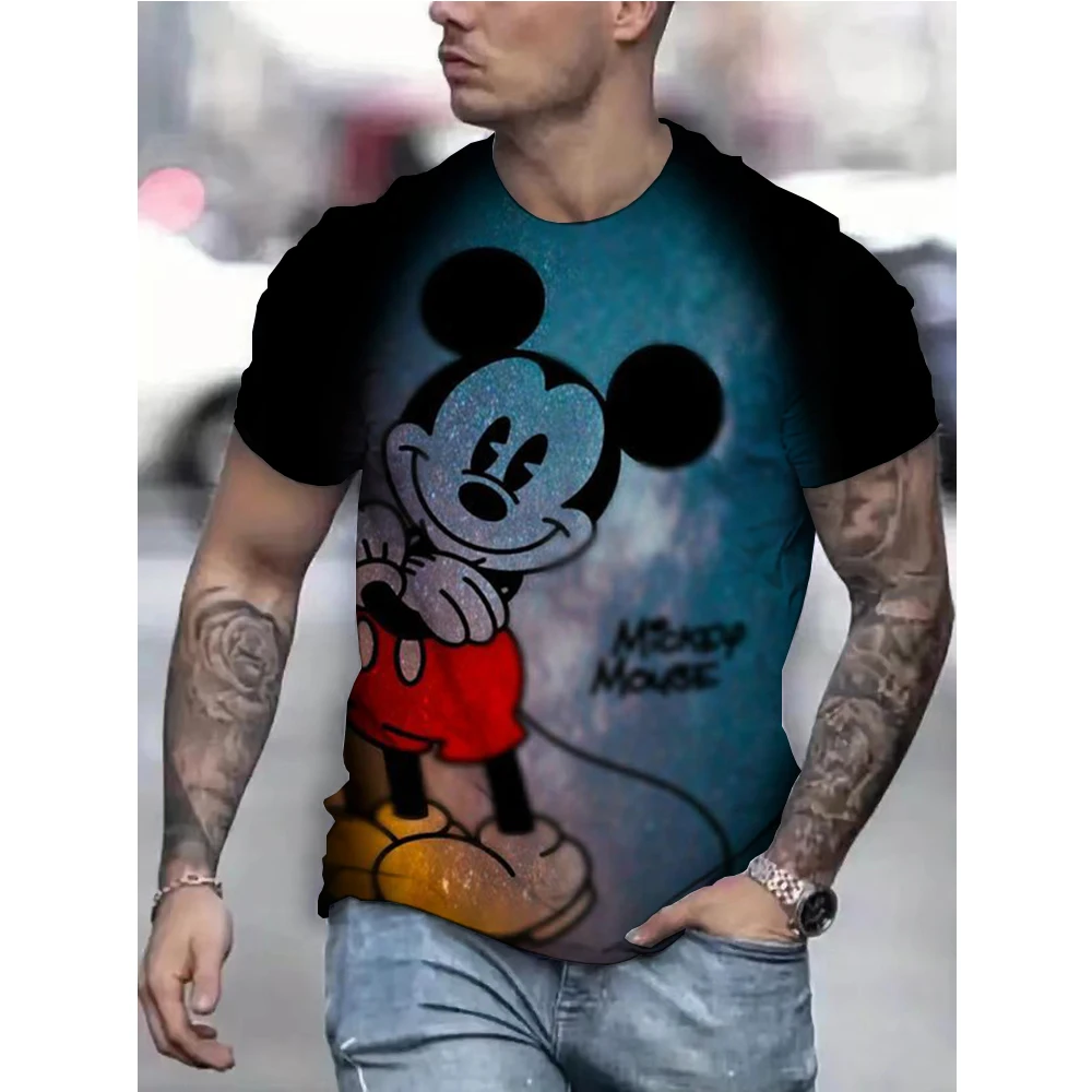 Disney Mickey Mouse 3D T Shirt For Men Boutique Cartoon Graphic T-Shirts Summer Trend Harajuku Oversized Short Sleeve Leisure
Disney Mickey Mouse 3D T Shirt For Men Boutique Cartoon Graphic T-Shirts Summer Trend Harajuku Oversized Short Sleeve Leisure