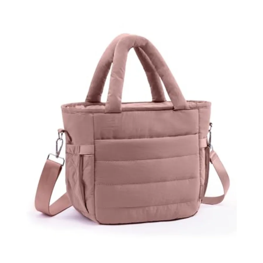 Insulated Lunch Box Tote Bag, 12L Stylish Puffer Soft Lunch Bag for Women, Leakproof Quilted Cooler Bag with 4 Pockets and Adju
Insulated Lunch Box Tote Bag, 12L Stylish Puffer Soft Lunch Bag for Women, Leakproof Quilted Cooler Bag with 4 Pockets and Adju