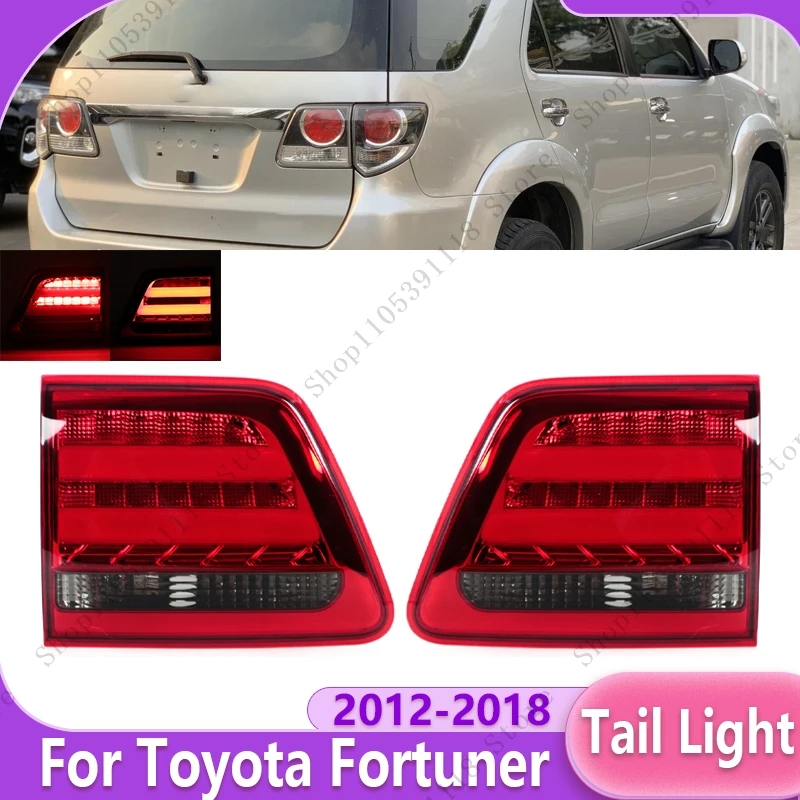 Car Inside Tail Light Assembly Rear Turn Signal Light Brake Lamp Reversing Light Fog Lamp Foglamp For Toyota Fortuner 2012-2018
Car Inside Tail Light Assembly Rear Turn Signal Light Brake Lamp Reversing Light Fog Lamp Foglamp For Toyota Fortuner 2012-2018