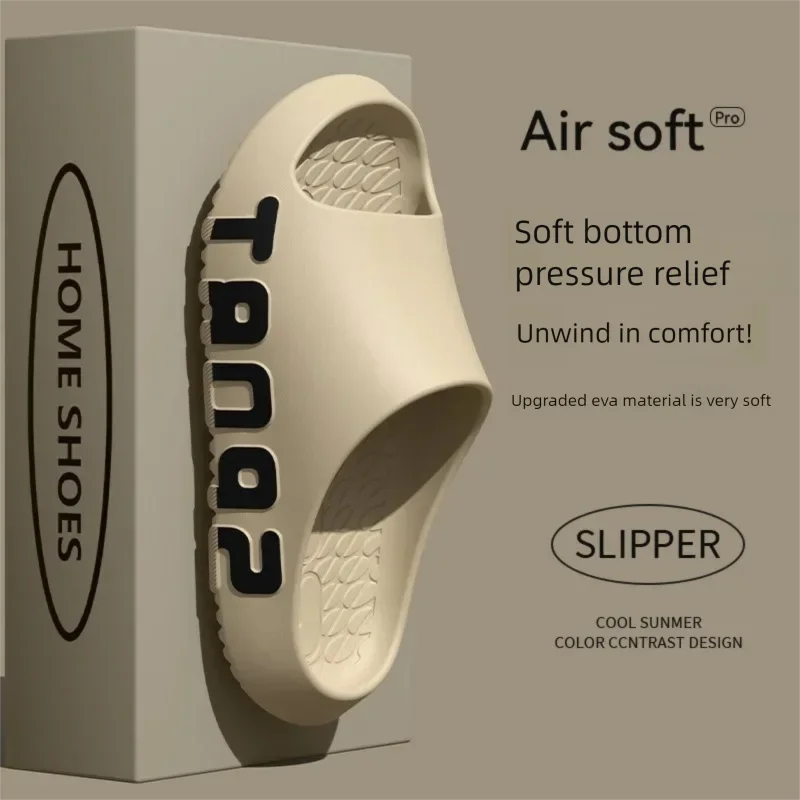 Men's Summer Slippers Thick Sole EVA Anti slip Sandals Men Outdoor Bathroom Shower Slides Comfortable Outdoor Beach Casual Shoes
Men's Summer Slippers Thick Sole EVA Anti slip Sandals Men Outdoor Bathroom Shower Slides Comfortable Outdoor Beach Casual Shoes