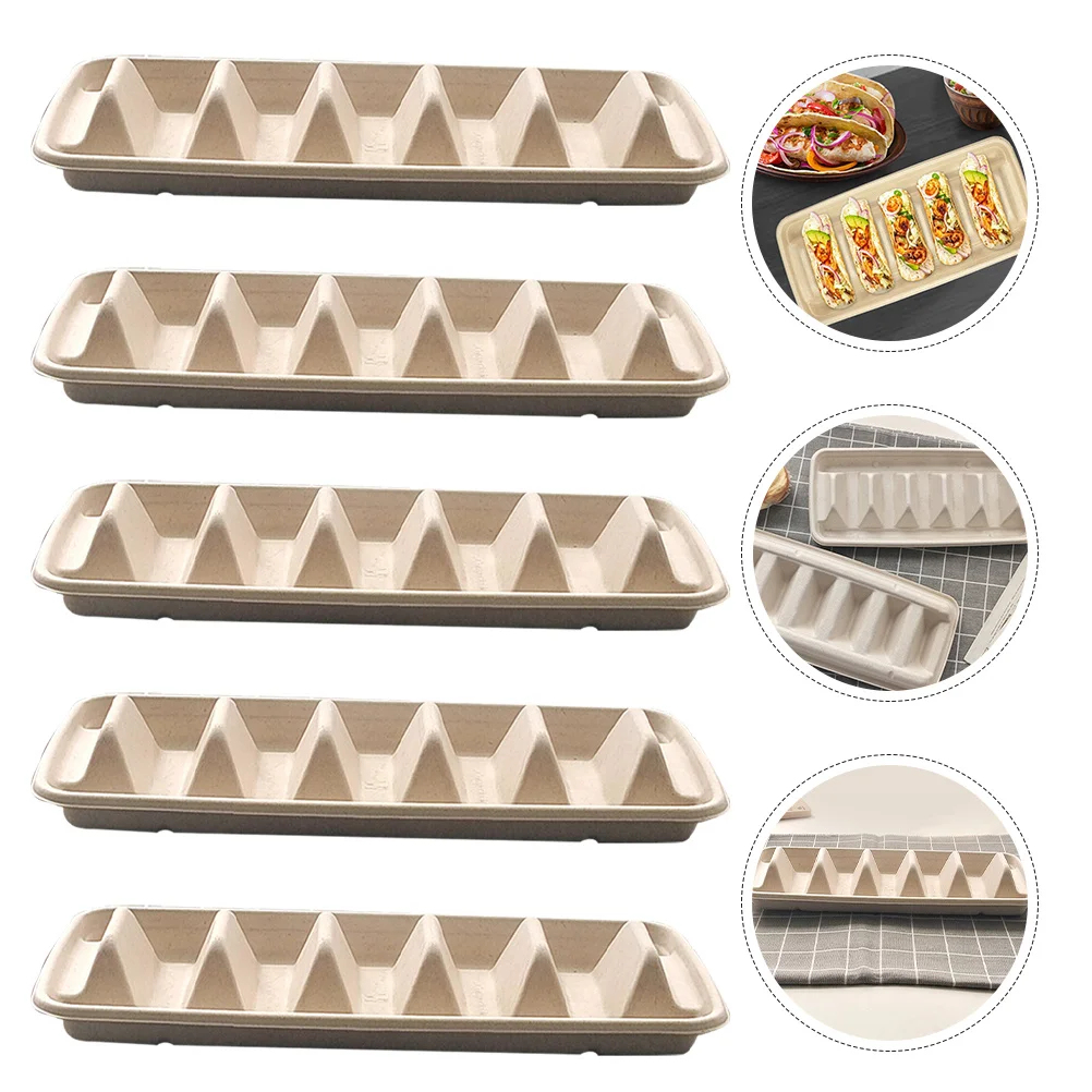 25pcs Disposable Holder Plate Paper Taco Trays For Party Burritos Food Gathering Portable Taco Bar Serving Supplies
25pcs Disposable Holder Plate Paper Taco Trays For Party Burritos Food Gathering Portable Taco Bar Serving Supplies