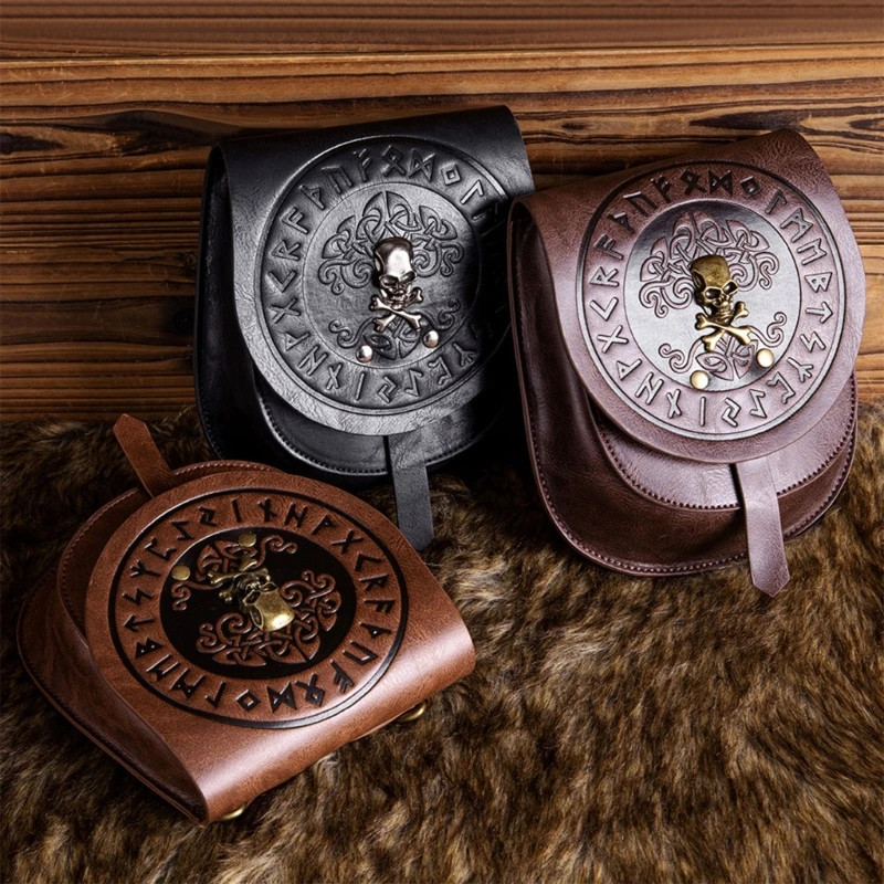 Medieval Women's Shoulder Bags PU Leather Crossbody Bag Retro Ladies Phone Purse
Medieval Women's Shoulder Bags PU Leather Crossbody Bag Retro Ladies Phone Purse