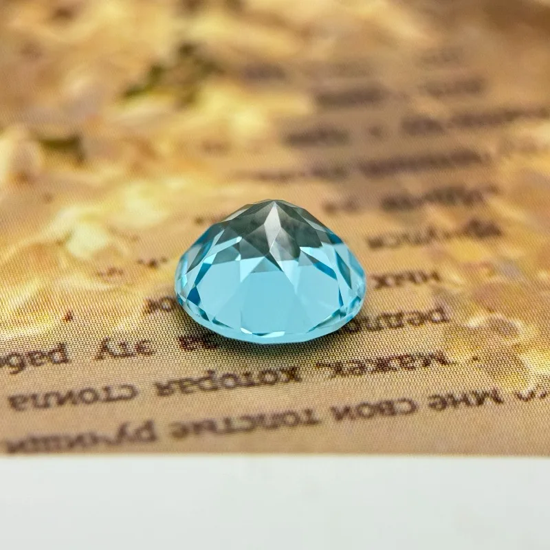 Hot Sell Lab Grown Sapphire Round Shape Aquamarine Color Charm Beads Top Quality for Diy Jewelry Making Rings Selectable AGL Cer
Hot Sell Lab Grown Sapphire Round Shape Aquamarine Color Charm Beads Top Quality for Diy Jewelry Making Rings Selectable AGL Cer