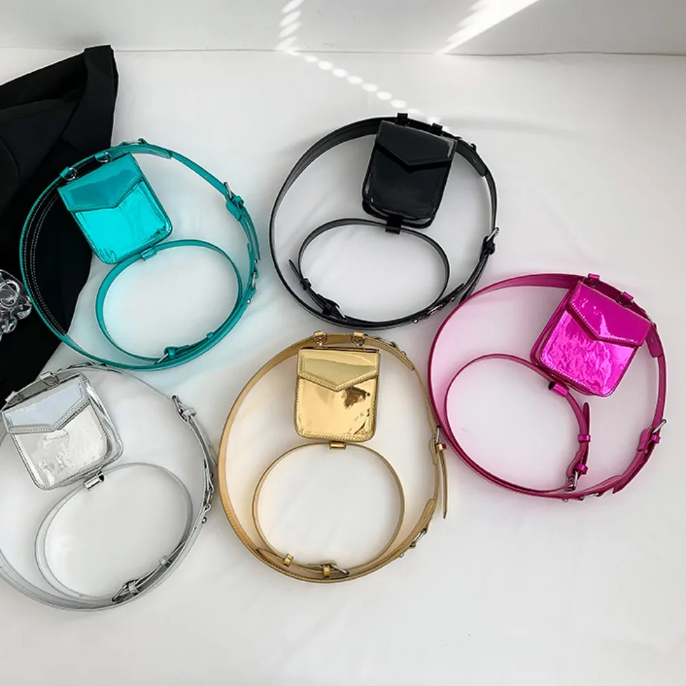 Portable Punk Metallic Waist Belt Pouch Leg Ring PU Leather Glossy Fanny Pack Coin Purse Goth Thigh Harness Leg Bag Girl
Portable Punk Metallic Waist Belt Pouch Leg Ring PU Leather Glossy Fanny Pack Coin Purse Goth Thigh Harness Leg Bag Girl