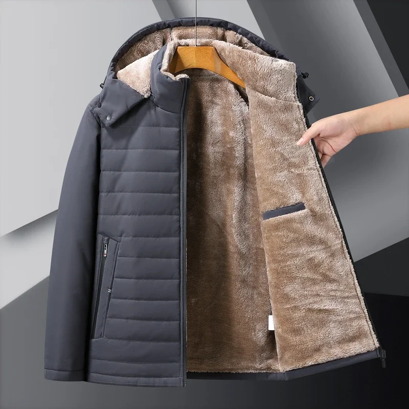 Warm Parka Men Coats 2023 Winter Jacket Men Thicken Hooded Waterproof Outwear Warm Coat Fathers' Clothing Casual Men's Overcoat
Warm Parka Men Coats 2023 Winter Jacket Men Thicken Hooded Waterproof Outwear Warm Coat Fathers' Clothing Casual Men's Overcoat