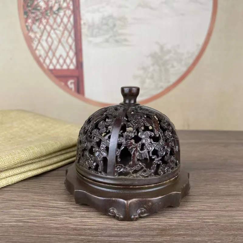 Cloud-patterned Ruyi , home interior decoration, sandalwood disc incense burner, Zen room calming aromatherapy bur
Cloud-patterned Ruyi , home interior decoration, sandalwood disc incense burner, Zen room calming aromatherapy bur